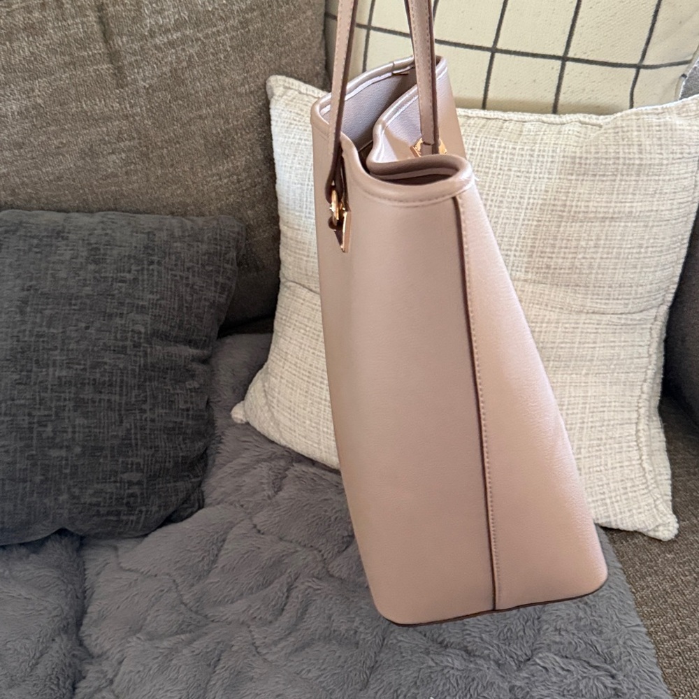 Anne Klein Blush Pink Tote Bag - Picture 3 of 6